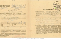 Zawiadomienie o wymiarze wplat na fundusz gromadzki na rok 1958 rok