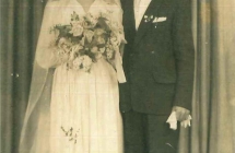 Portret nowożeńców - 1951 rok