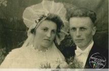 Portret nowożeńców - 1947 rok