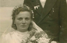 Portret nowożeńców - 1949 rok
