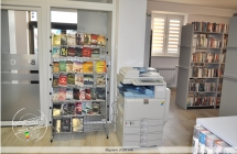 Pomieszczenia biblioteczne Centrum Kultury i Biblioteki Publicznej w Malanowie - styczeń 2020 rok