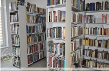 Pomieszczenia biblioteczne Centrum Kultury i Biblioteki Publicznej w Malanowie - styczeń 2020 rok