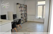 Pomieszczenia biblioteczne Centrum Kultury i Biblioteki Publicznej w Malanowie - styczeń 2020 rok