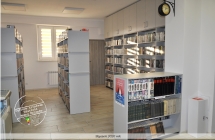 Pomieszczenia biblioteczne Centrum Kultury i Biblioteki Publicznej w Malanowie - styczeń 2020 rok