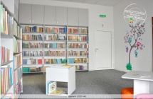 Pomieszczenia biblioteczne Centrum Kultury i Biblioteki Publicznej w Malanowie - styczeń 2020 rok
