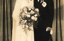 Portret nowożeńców - 1955 rok