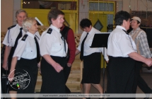 Zespół Jarzębinki podczas programu kabaretowego Ochotnicza Straż Pożarna - 2011 rok