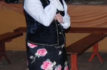 Krystyna Langa członkini zespołu Jarzębinki - 2010 rok