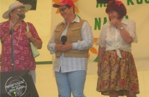 Anna Kłodawska, Maria Iglikowska, Helena Rusiecka na Festynie w Dziadowicach - 2008 rok