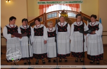 Zespół Jarzębinki na Festiwalu Folklorystycznym Ziemi Malanowskiej - 2010 rok