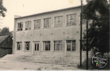 Pawilon handlowy w Malanowie oddany do uzytku w 1963 roku