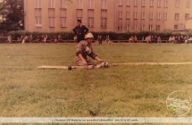 Druzyna OSP Malanow na zawodach strazackich - lata 80-te XX wieku 1