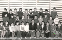 Klasa V - SP Malanow - 1980 rok, wychowawca Kazimierz Rasinski