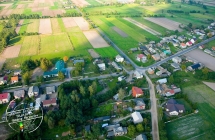 Panorama Dziadowic z lotu ptaka