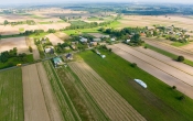 Panorama Miłaczewka z lotu ptaka