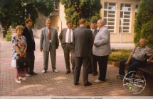 Delegacja z Malanowa w Zdzieszowicach - 1999 rok