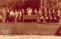 Dożynki w Grąbkowie - lata 80-te XX wieku
