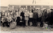 Mieszkancy Milaczewka w drodze na wesele - lata 70-te XX wieku