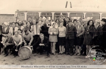 Mieszkancy Milaczewka w drodze na wesele - lata 70-te XX wieku