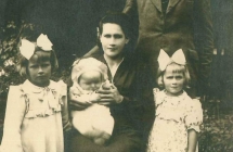 Mieszkancy Milaczewa - Leon i Helena Mikolajczykowie - 1949 rok