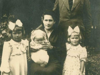 Mieszkancy Milaczewa - Leon i Helena Mikolajczykowie - 1949 rok