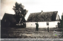 Milaczew -zabudowa w sasiedztwie Srodowiskowego Domu Samopomocy - lata 60-te XX wieku