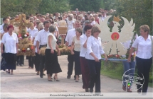 Okazaly korowod dozynkowy