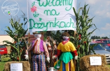 Kukly dozynkowe  z transparentem